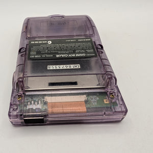 GBC Atomic Purple Nintendo Game Boy Color TURNS ON but not working screen