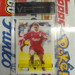 1999 Futera Fans Selection Michael Owen #86 TCG 8 GRADED FRENLY BRICKS - Open 7 Days