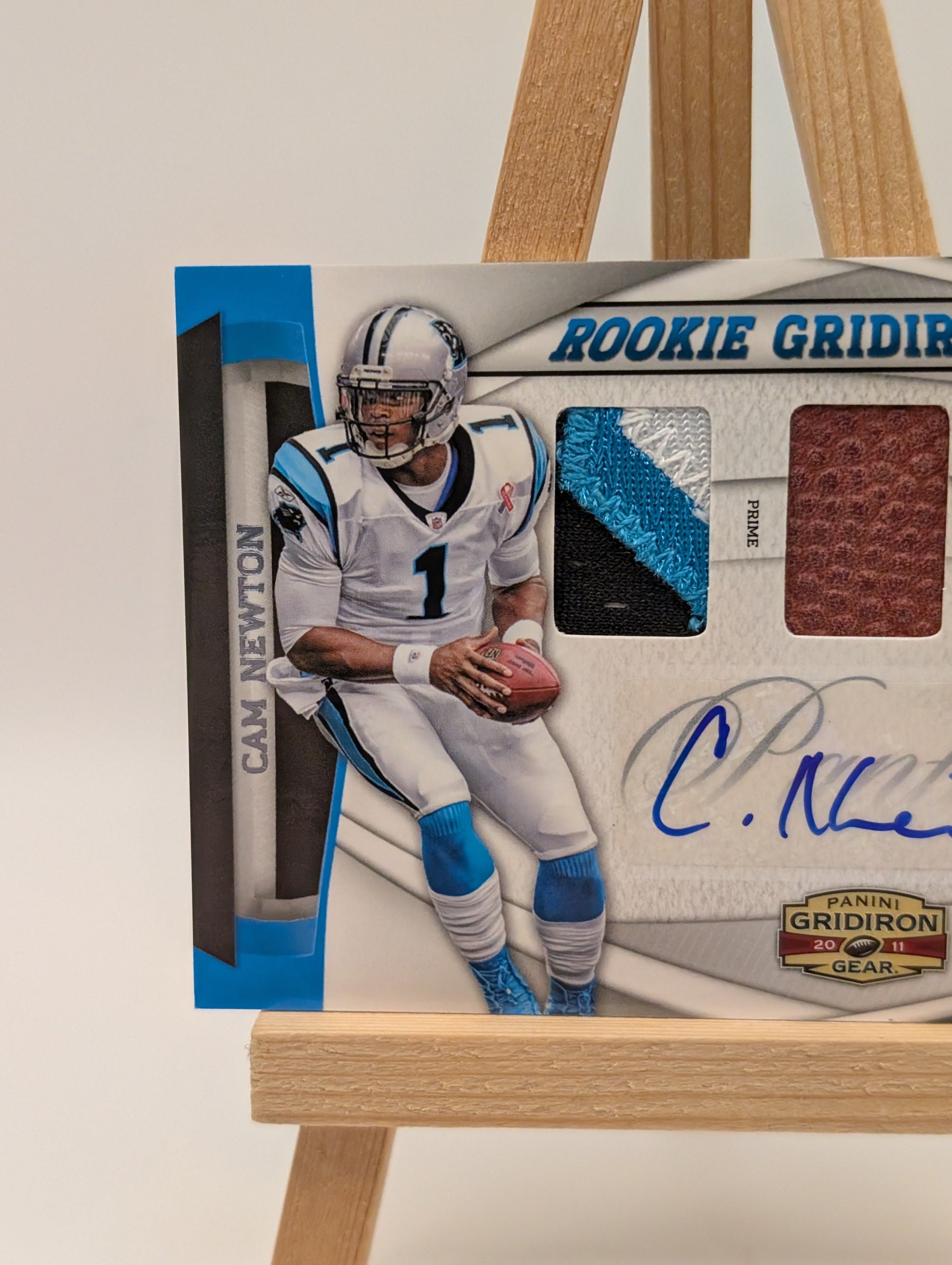 2011 Panini Gridiron Gear Rookie Gridiron Gems 3 Patch AUTO /20 FRENLY BRICKS - Open 7 Days