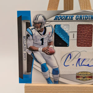 2011 Panini Gridiron Gear Rookie Gridiron Gems 3 Patch AUTO /20 FRENLY BRICKS - Open 7 Days