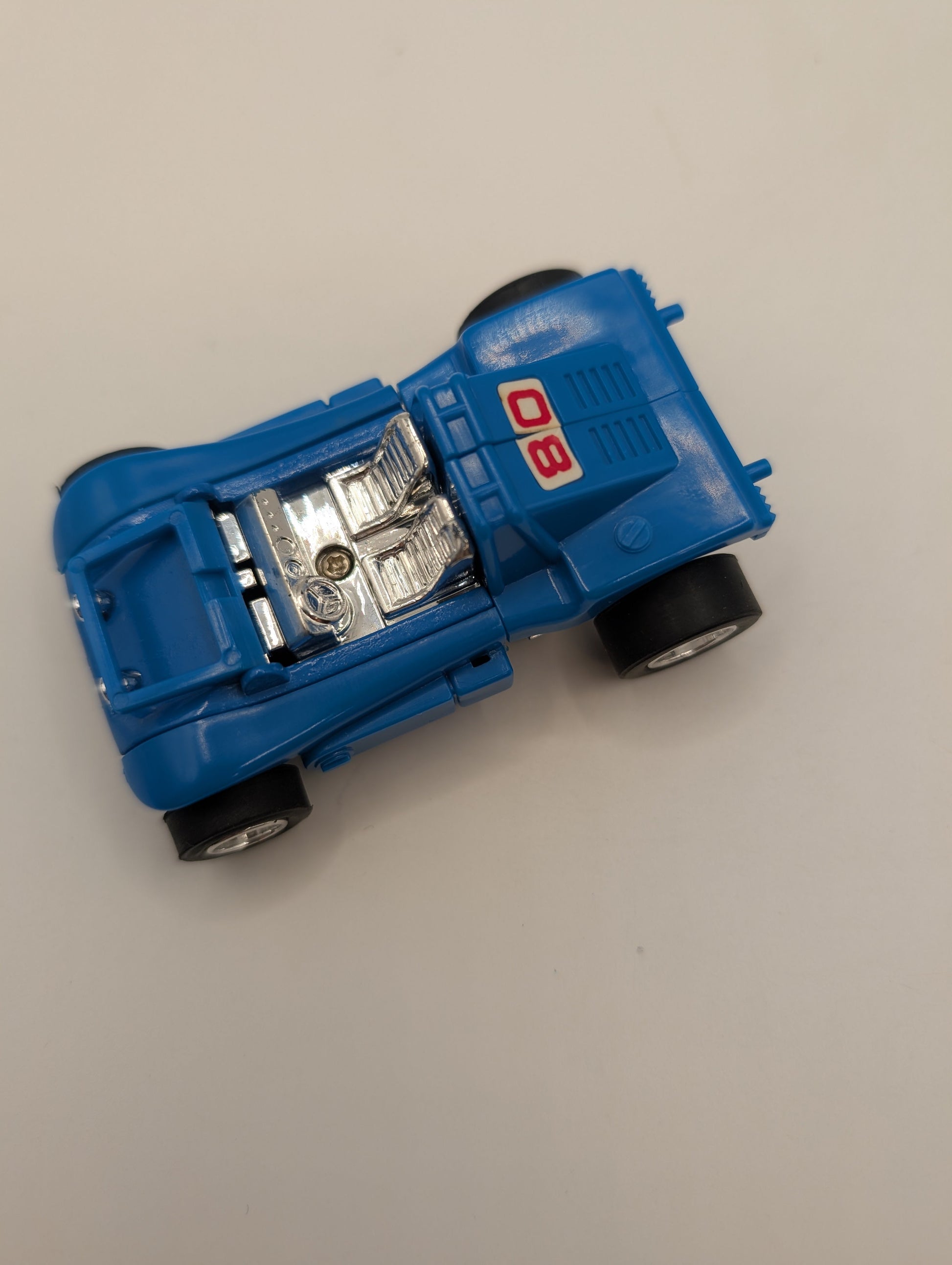 Vintage 1982 GO-BOTS ROBO BUGGY Buggyman MR-08 Tonka Bandai Popy Blue Renegade FRENLY BRICKS - Open 7 Days