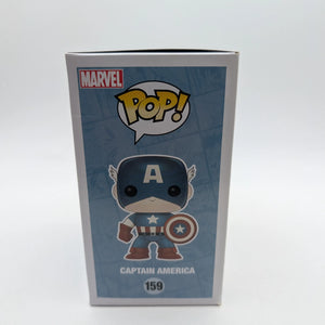 Marvel Funko Pop Vinyl Captain America 75th Anniversary Cyan Light Blue 159 FRENLY BRICKS - Open 7 Days