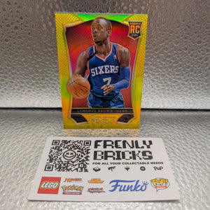 2013-14 Panini Select Rookie #171 Lorenzo Brown - 76ers  RC FRENLY BRICKS - Open 7 Days