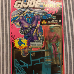 G.I. Joe Ninja Force Night Creeper Cobra Ninja Action Figure 1992 FRENLY BRICKS - Open 7 Days