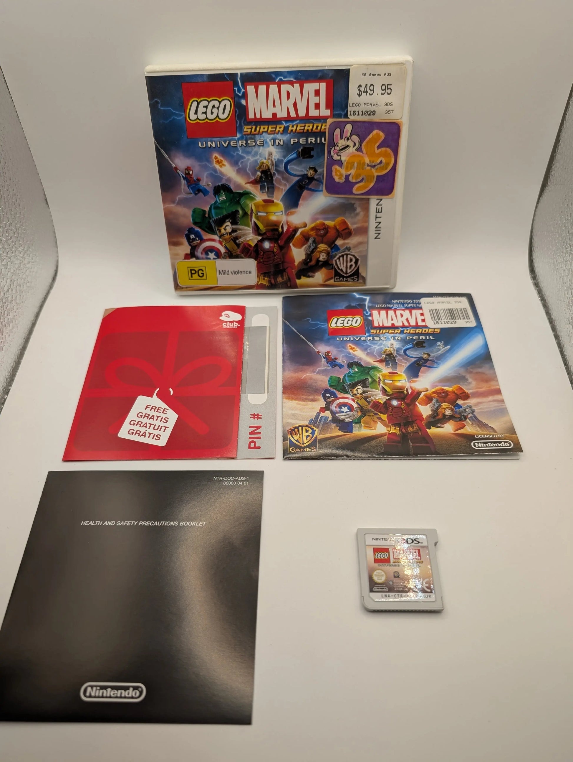 LEGO Marvel Super Heroes Universe in Peril  Nintendo 3DS Game FRENLY BRICKS - Open 7 Days