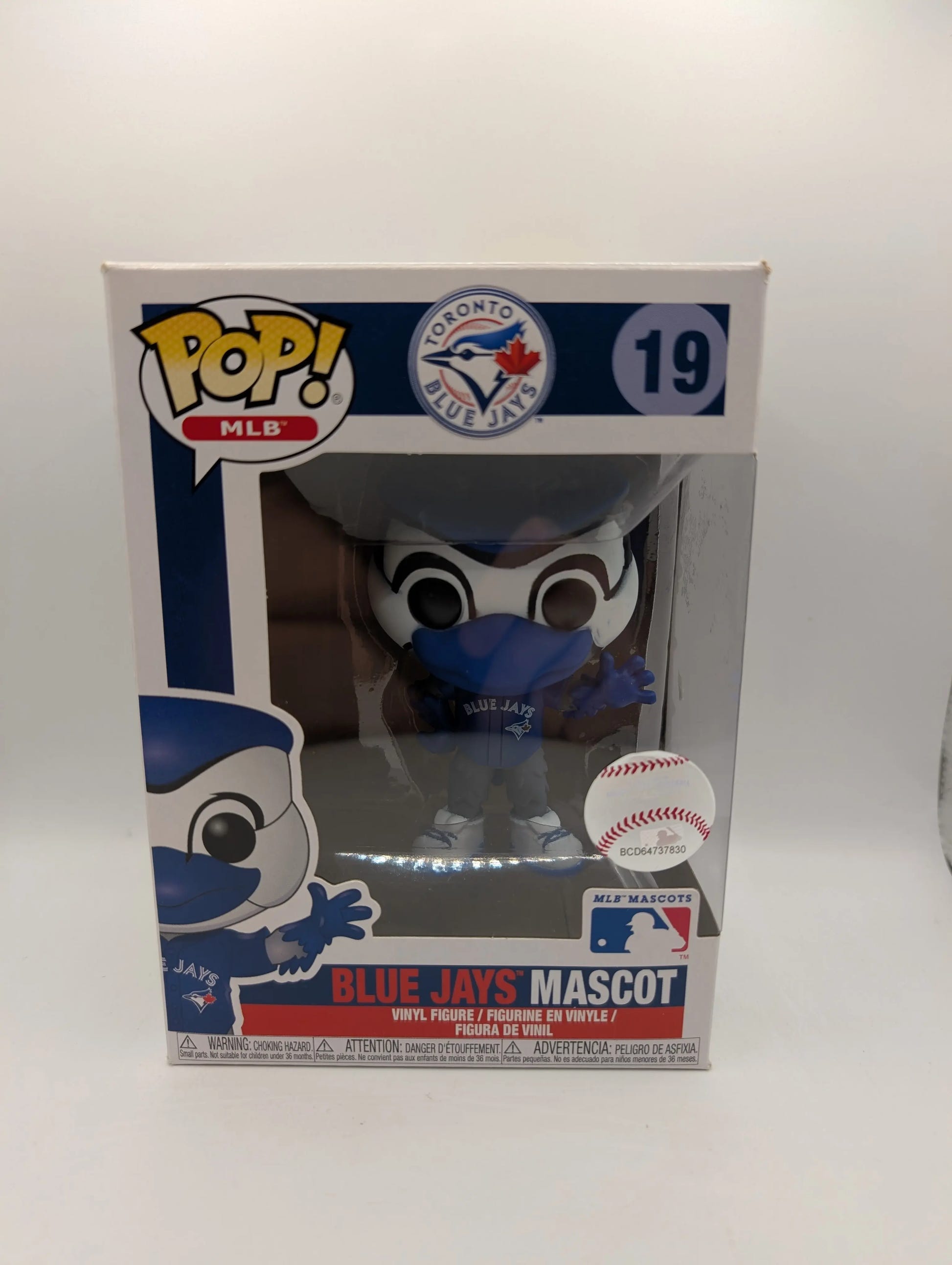 FUNKO POP! #19 MLB Baseball Toronto BLUE JAYS Mascot “ACE” Vinyl Figure Canada image 1