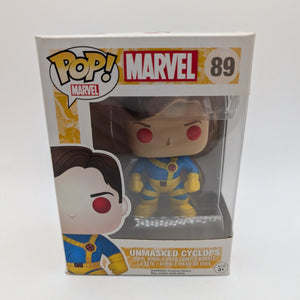 X-Men - Unmasked  Cyclops 89 Funko Pop Vinyl Marvel FRENLY BRICKS - Open 7 Days