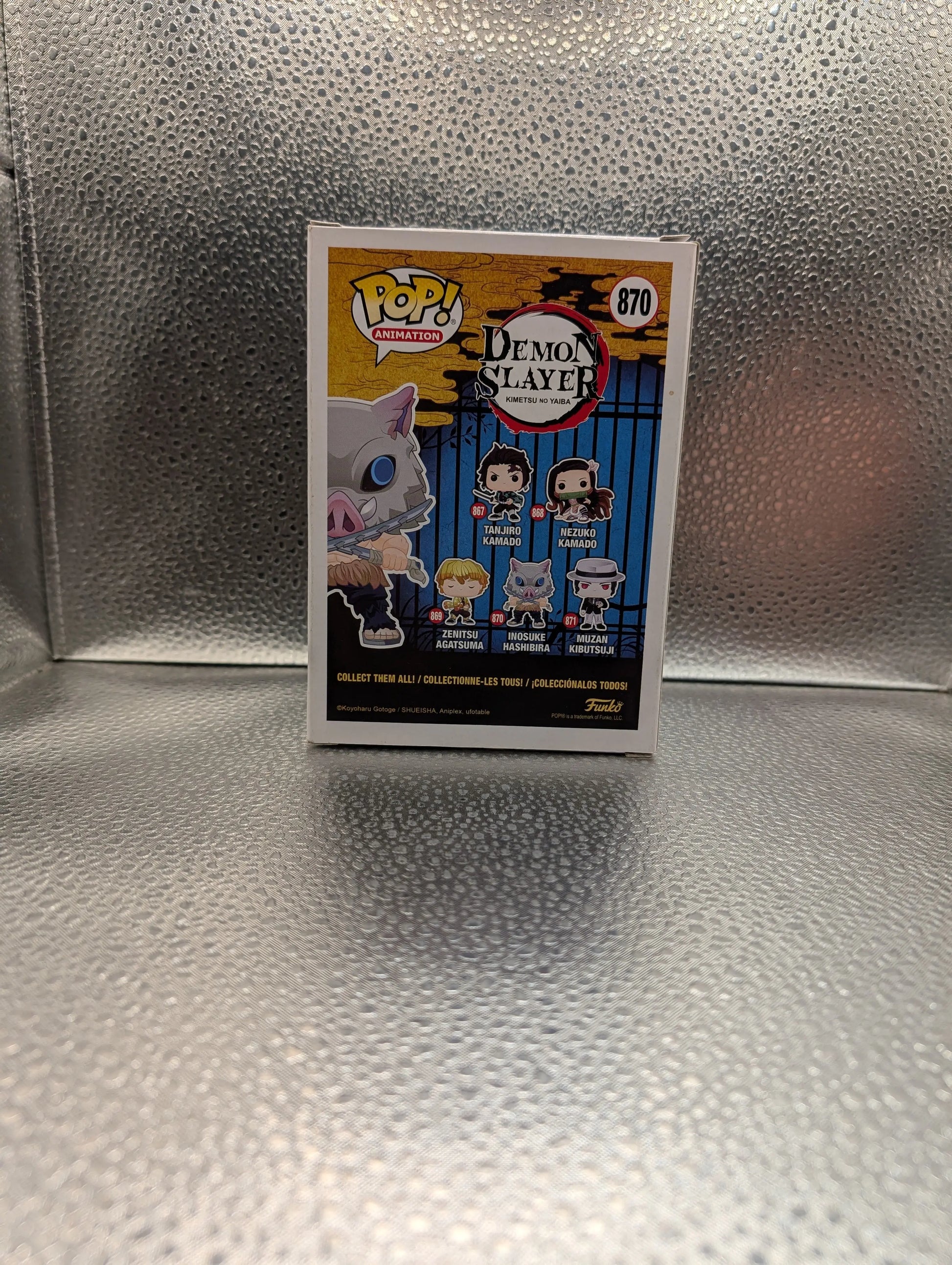 FUNKO Pop Vinyl Inosuke Hashibira #870 FRENLY BRICKS - Open 7 Days