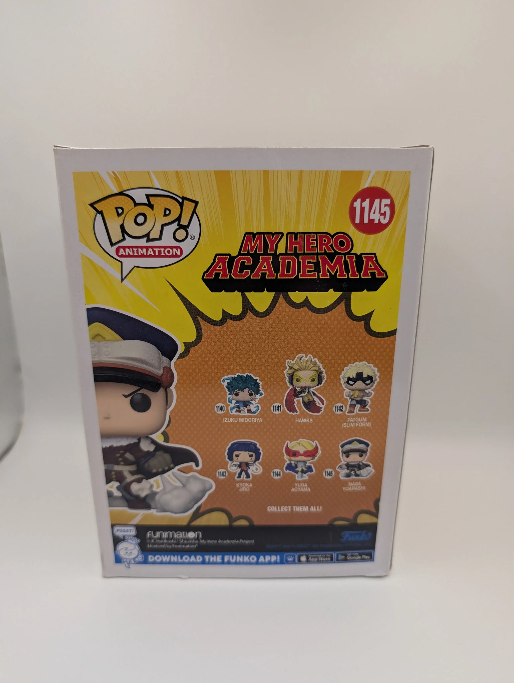 Animation - MHA - 1145 Inasa Yoarashi vaulted - Pop! Vinyl Figure FRENLY BRICKS - Open 7 Days