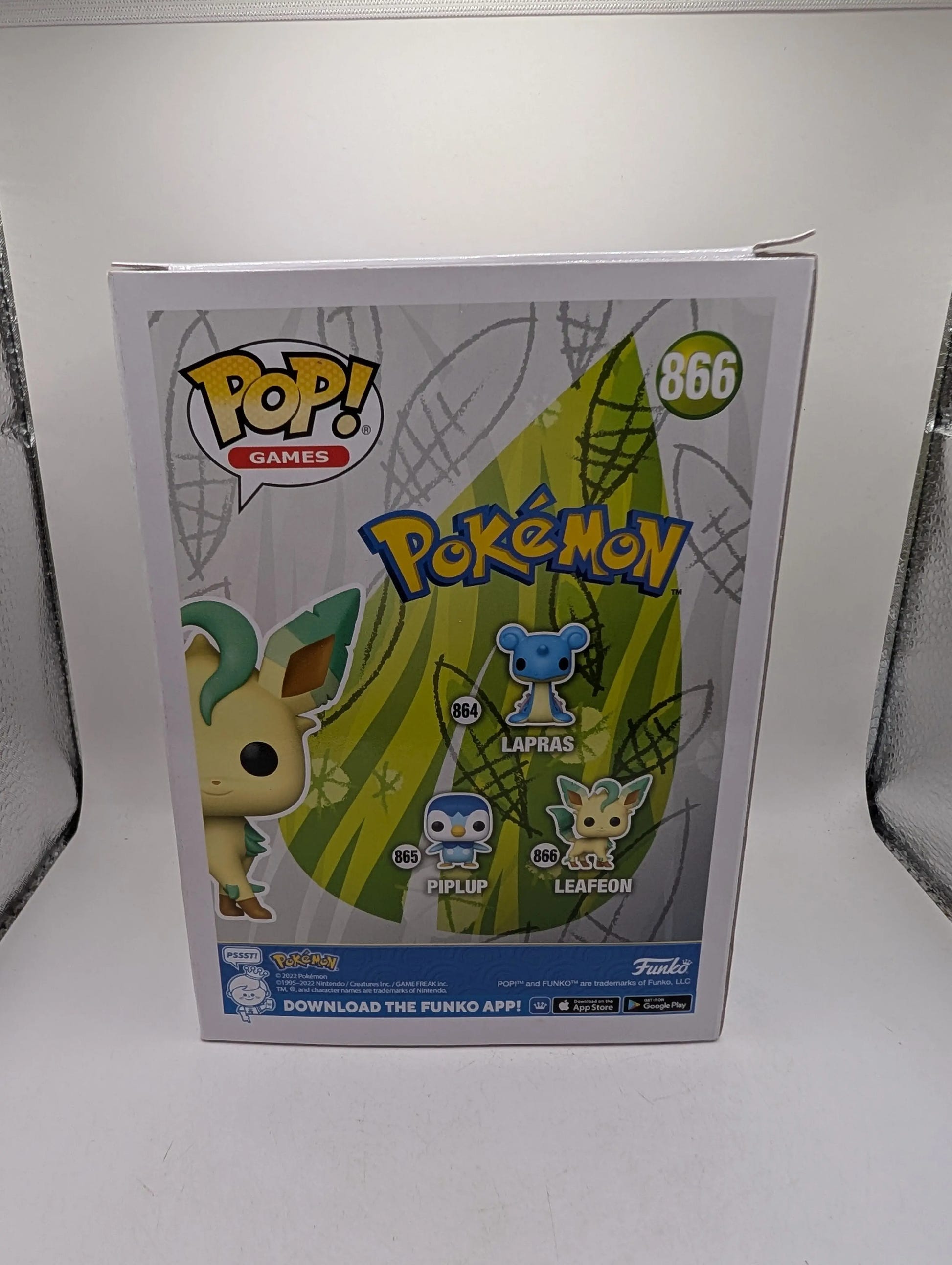 Pokémon - Leafeon #866 - Funko POP! Vinyl Games, photo 3 image 3