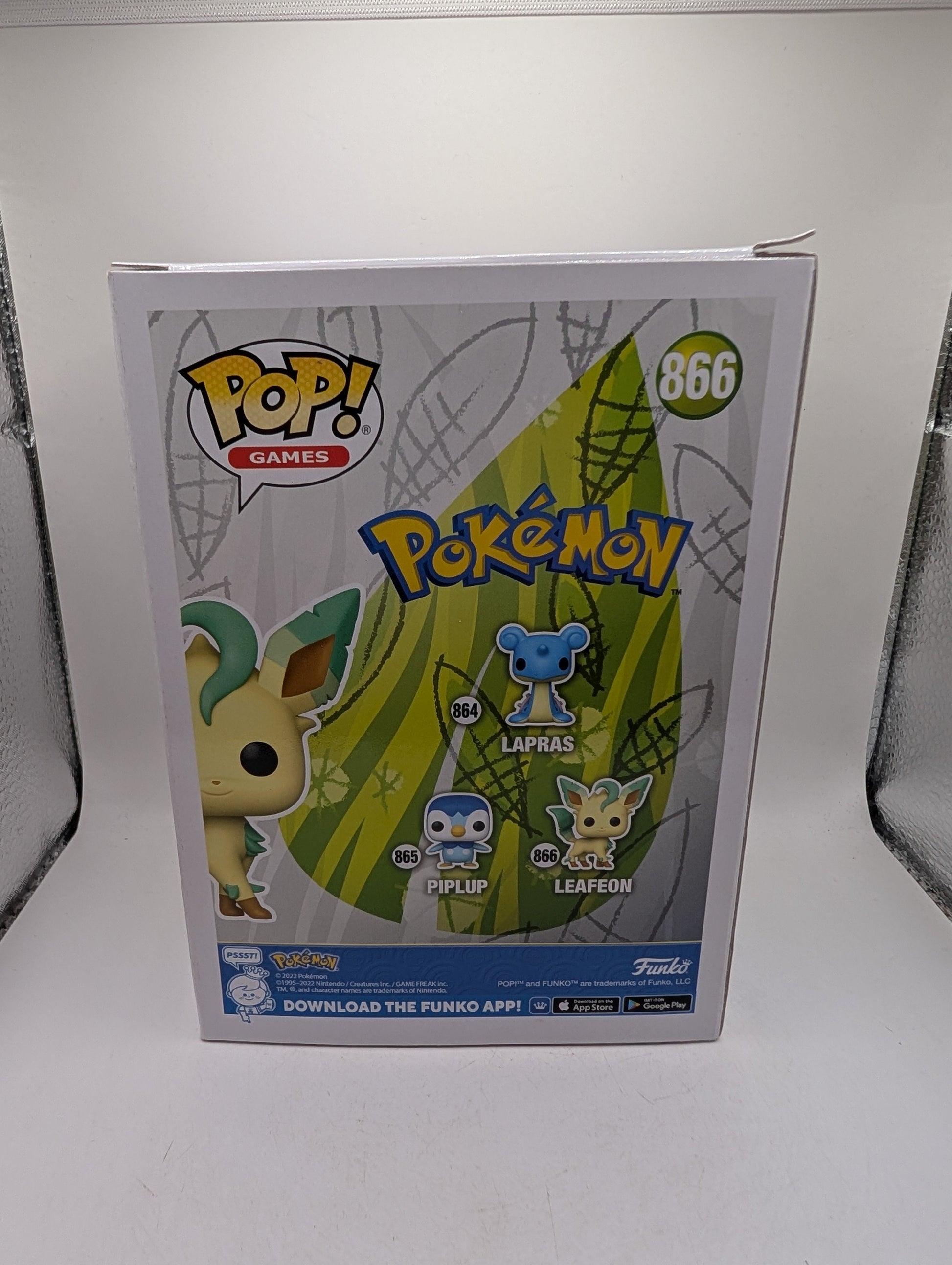 Pokemon - Leafeon #866 - Funko Pop! Vinyl Games FRENLY BRICKS - Open 7 Days