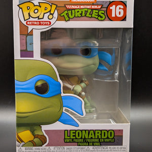 Funko POP! Tv Teenage Mutant Ninja Turtles #16 Leonardo Vinyl Collectable FRENLY BRICKS - Open 7 Days
