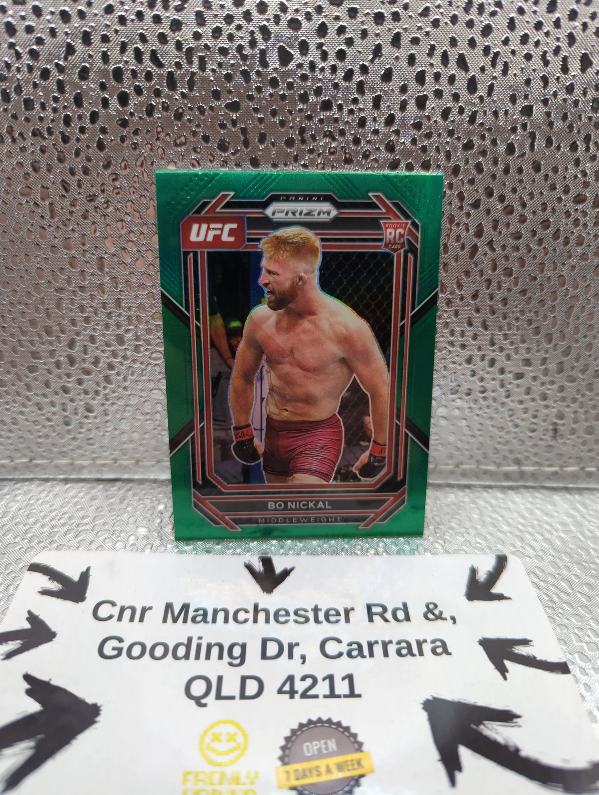 2023 Panini Prizm - BO NICKAL - UFC Green Prizm FRENLY BRICKS - Open 7 Days