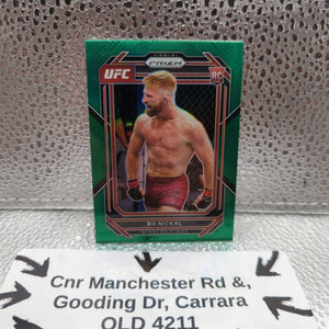 2023 Panini Prizm - BO NICKAL - UFC Green Prizm FRENLY BRICKS - Open 7 Days