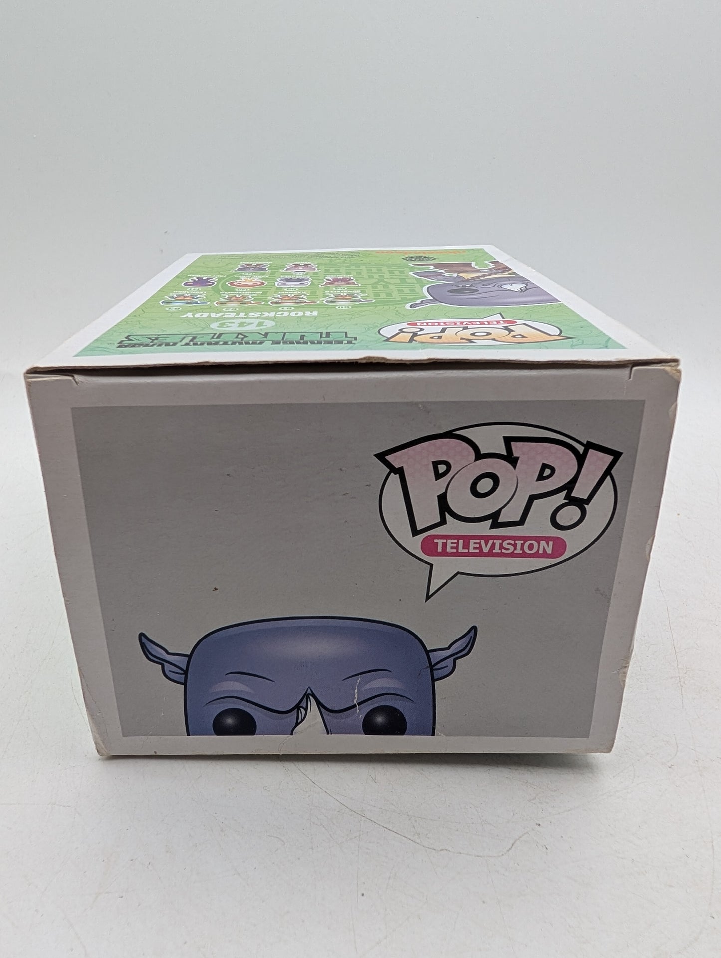 Funko POP! Animation Teenage Mutant Ninja Turtles Rocksteady #143 No Insert Mould