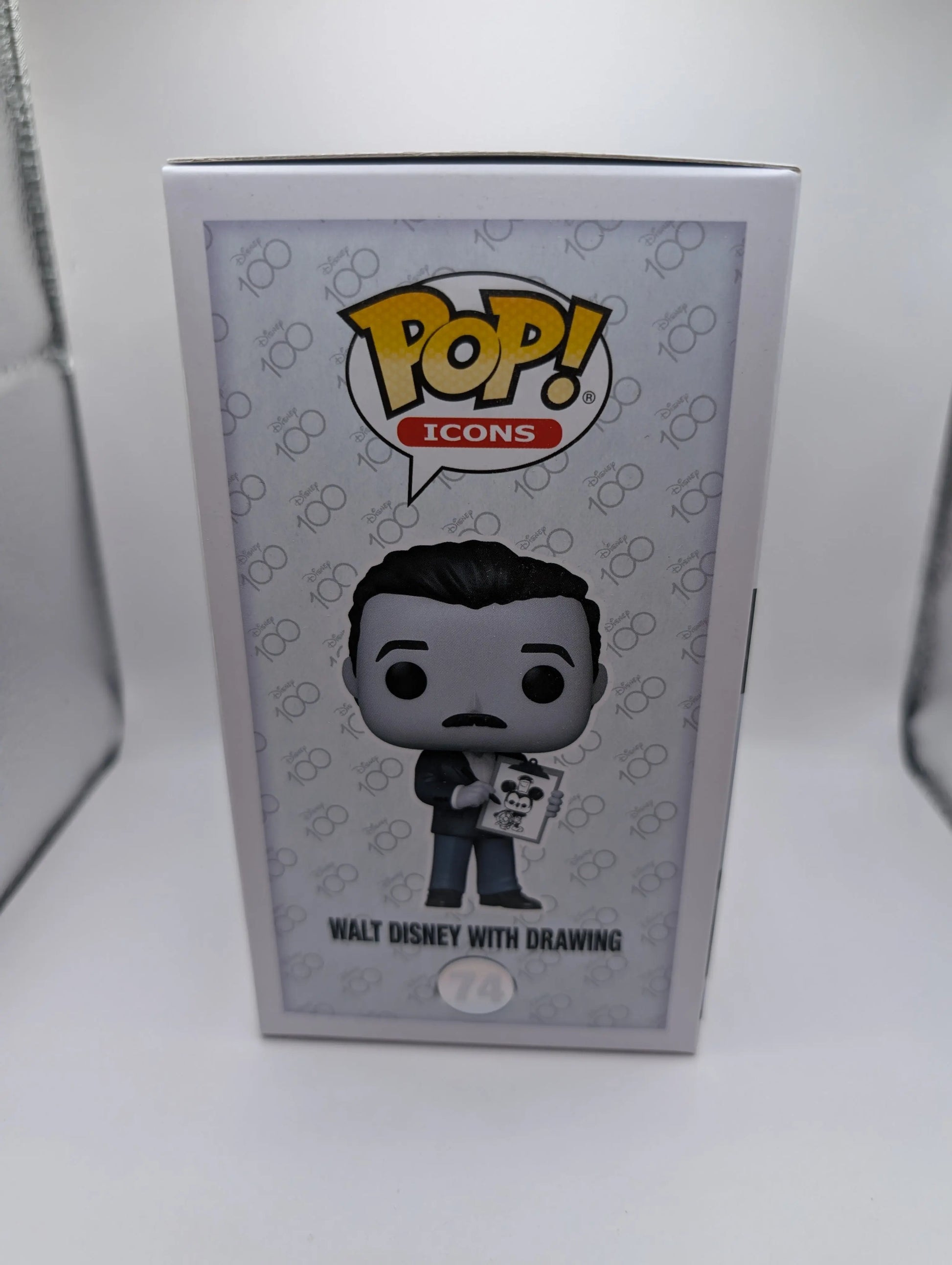 Funko POP! Icons Disney 100 WALT DISNEY WITH DRAWING #74 FRENLY BRICKS - Open 7 Days