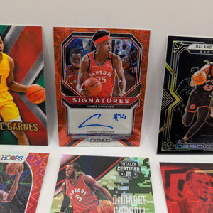Toronto Raptors NBA Basketball Card Lot, Rookies, Patch, Auto, Scottie Barnes FRENLY BRICKS - Open 7 Days