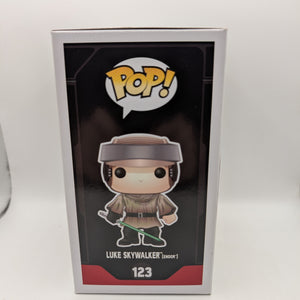 Star Wars Funko Pop - Luke Skywalker (Endor) - The Force Awakens - No. 123 FRENLY BRICKS - Open 7 Days