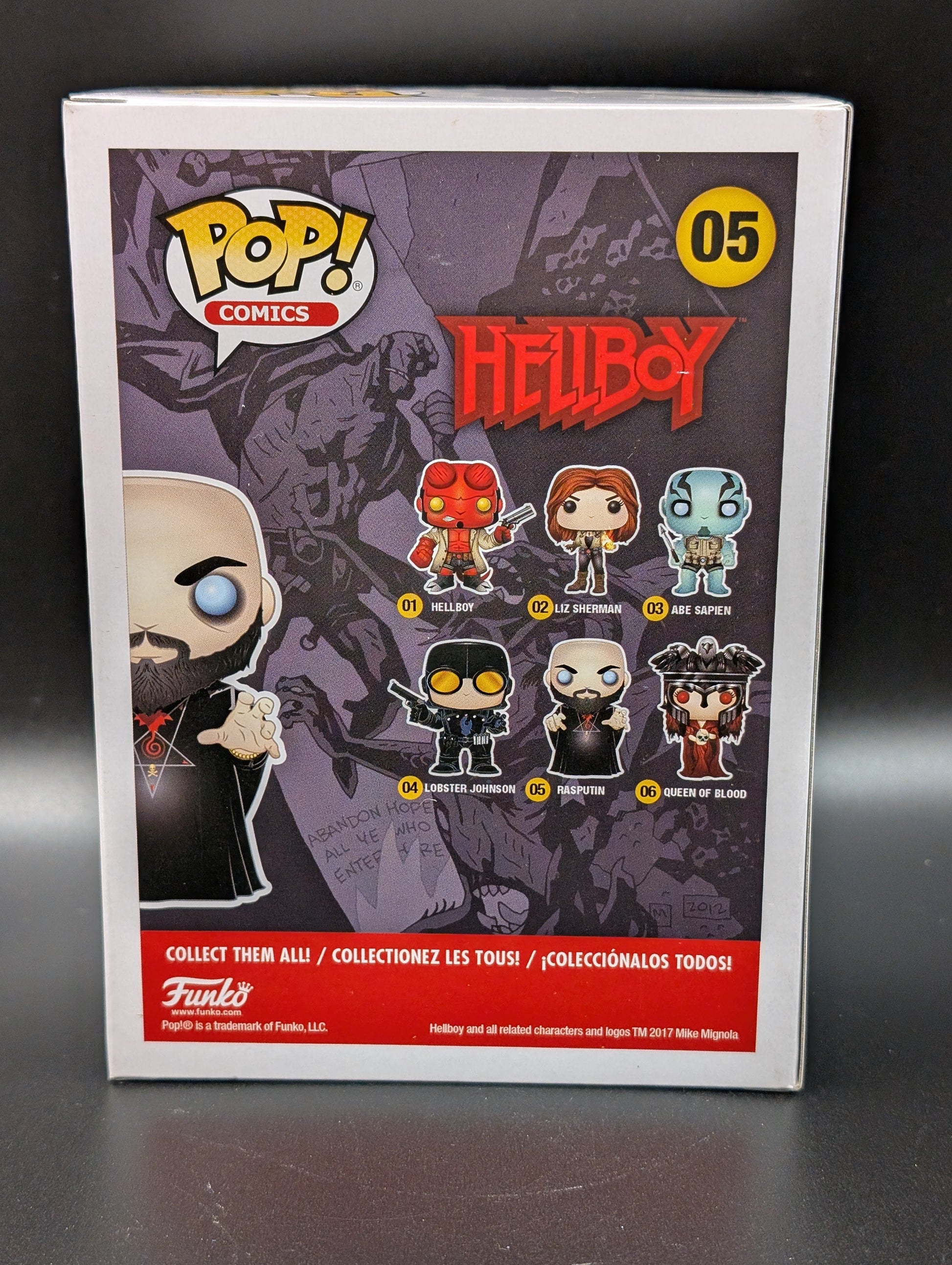 Funko POP! Comics Hell Boy #05 Rasputin Vinyl Collectable FRENLY BRICKS - Open 7 Days