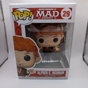 FUNKO POP! VINYL - Alfred E. Neuman  - # 29 - Mad -DC FRENLY BRICKS - Open 7 Days