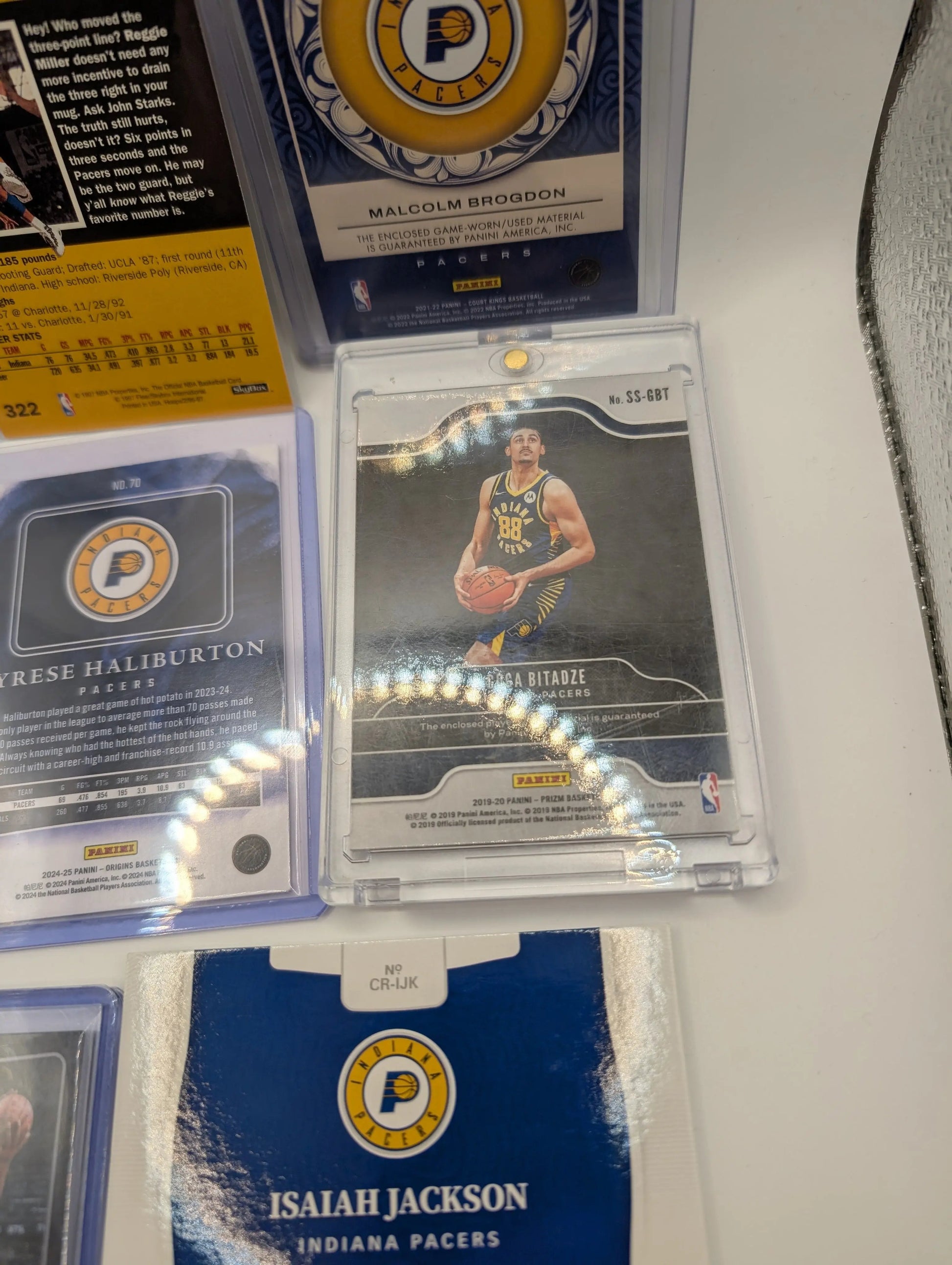 Indiana Pacers NBA Basketball Card Lot, Rookies, Patch, Auto, Tyrese Haliburton FRENLY BRICKS - Open 7 Days