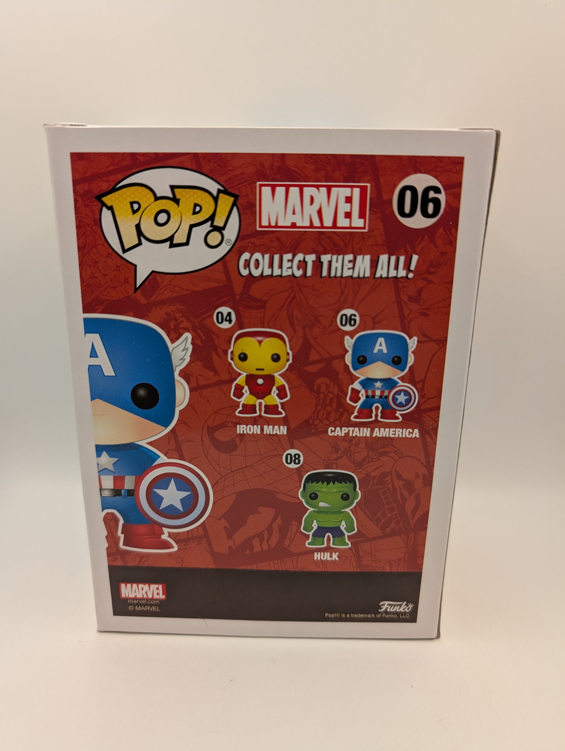 Funko Pop Marvel - Captain America #06 (Summer Convention Exclusive 2017)
