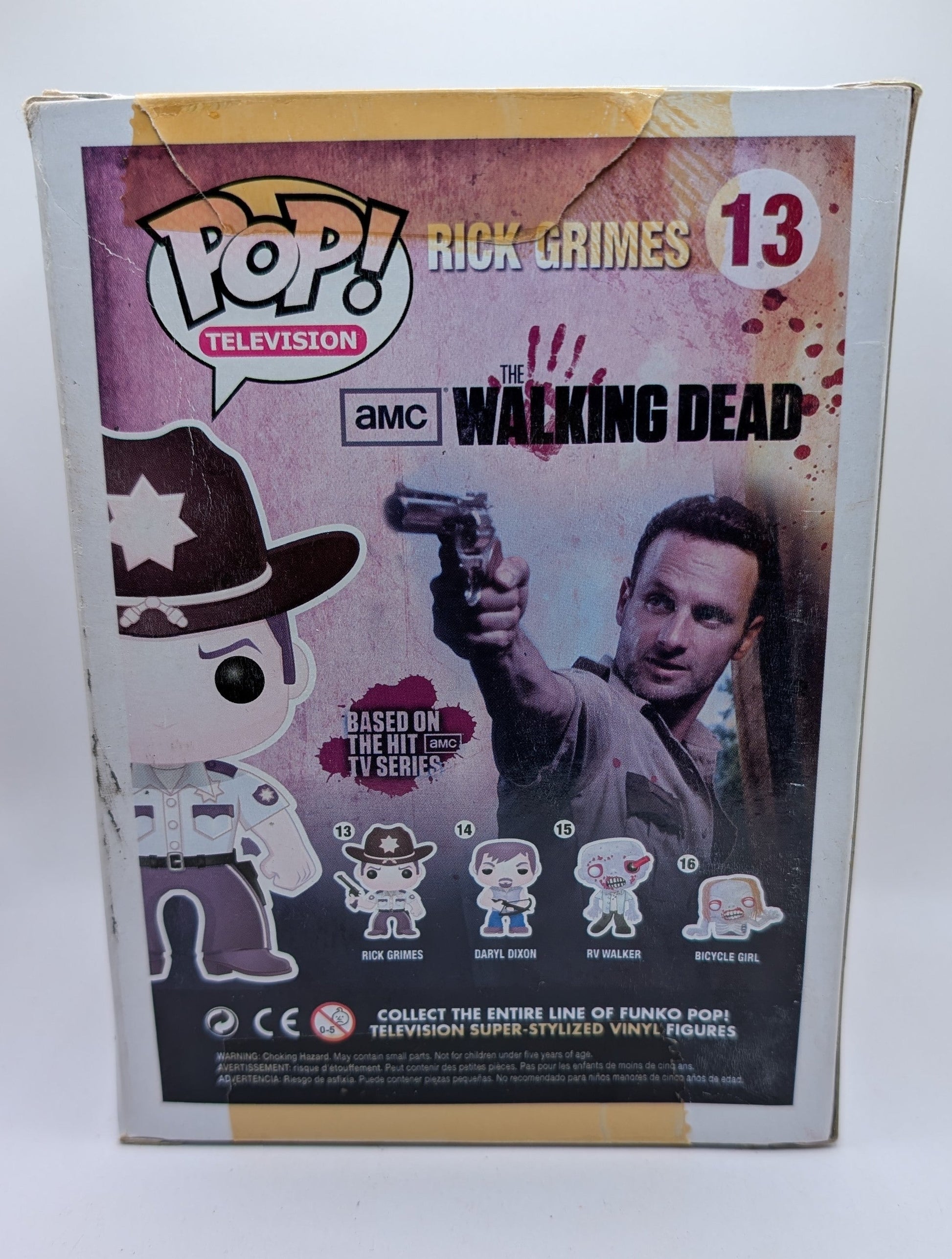 The Walking Dead - Rick Grimes #13 - Funko Pop! Vinyl - Damaged Box FRENLY BRICKS - Open 7 Days