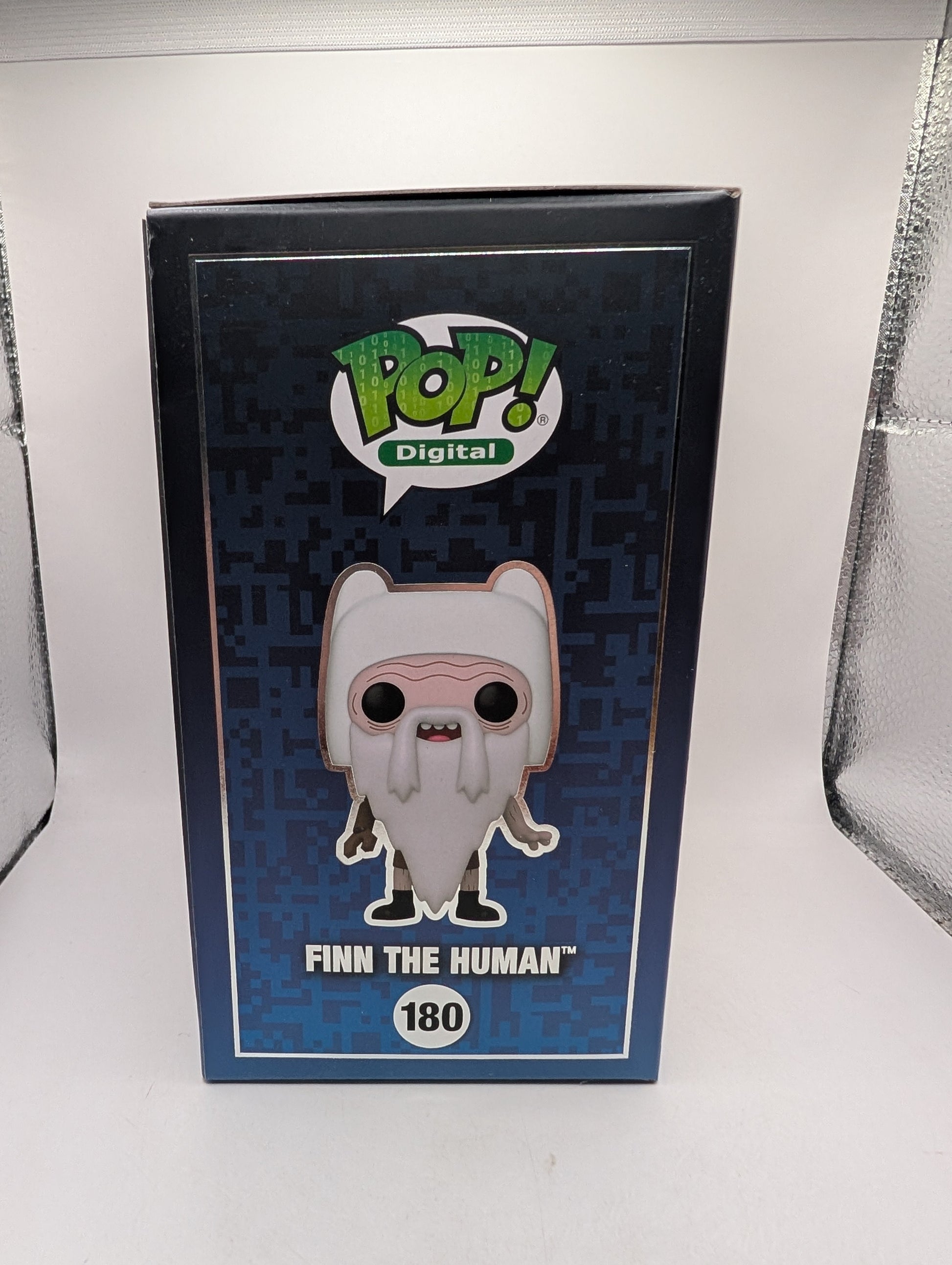 Funko Pop! Digital Adventure Time Finn the Human #180 Grail 999 pcs w/ Armor FRENLY BRICKS - Open 7 Days