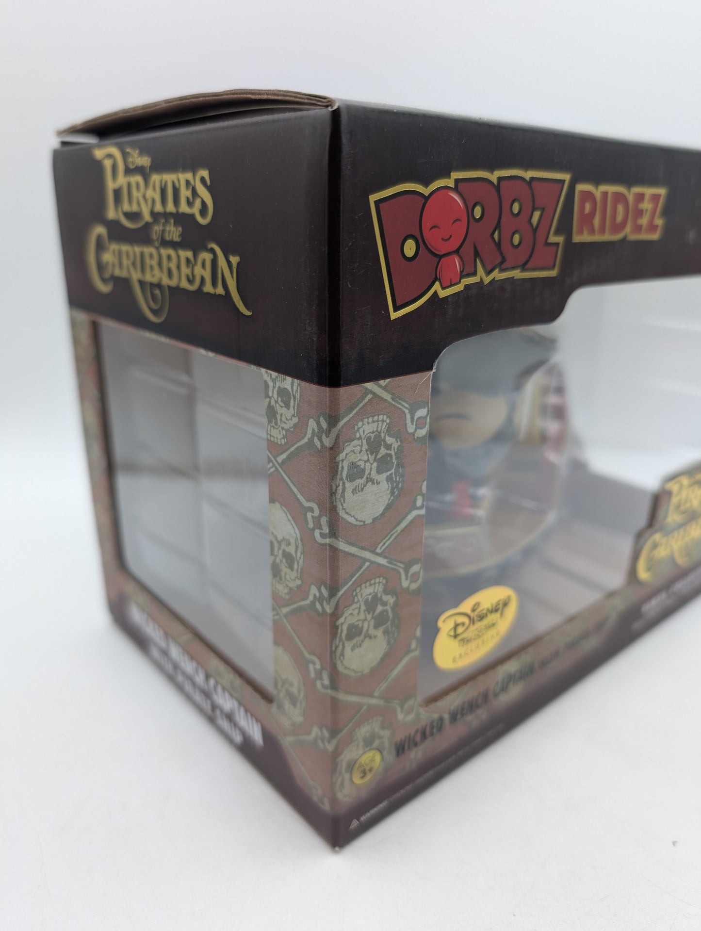 Disney Pirates of The Caribbean Dorbz Ridez #29 Wicked Wench Captain Pirate Ship