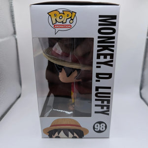 Funko Pop: One Piece - Monkey D. Luffy 98 Original Date 2016 FRENLY BRICKS - Open 7 Days