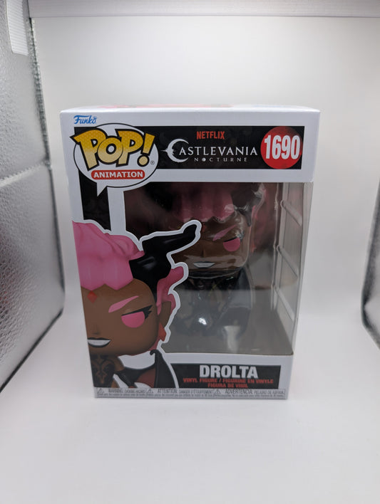 FUNKO POP Castlevania: Nocturne - Drolta #1690 FRENLY BRICKS - Open 7 Days