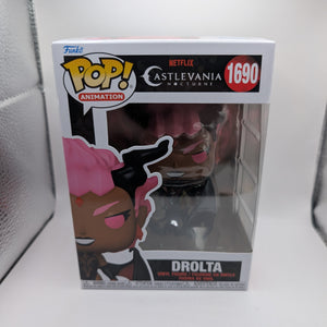 FUNKO POP Castlevania: Nocturne - Drolta #1690 FRENLY BRICKS - Open 7 Days