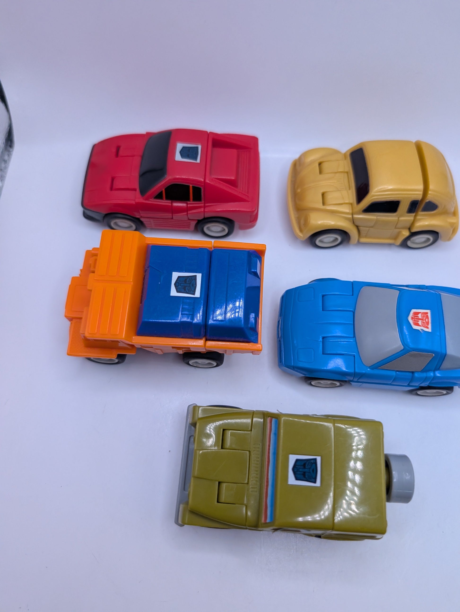 Transformers G1 1986 Throttlebot figure LOT hasbro FRENLY BRICKS - Open 7 Days