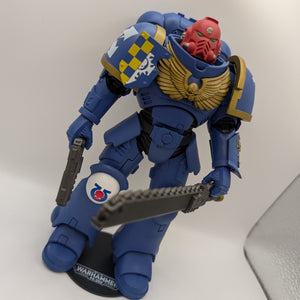 McFarlane Toys Warhammer 40,000 Ultramarines Primaris Assault Intercessor 7 Inch FRENLY BRICKS - Open 7 Days