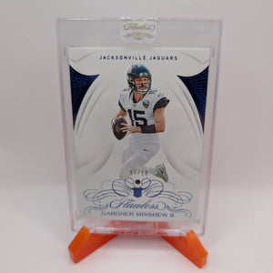 Panini 2019 Football Gardner Minshew Rookie Flawless Sapphire Sealed /10 FRENLY BRICKS - Open 7 Days
