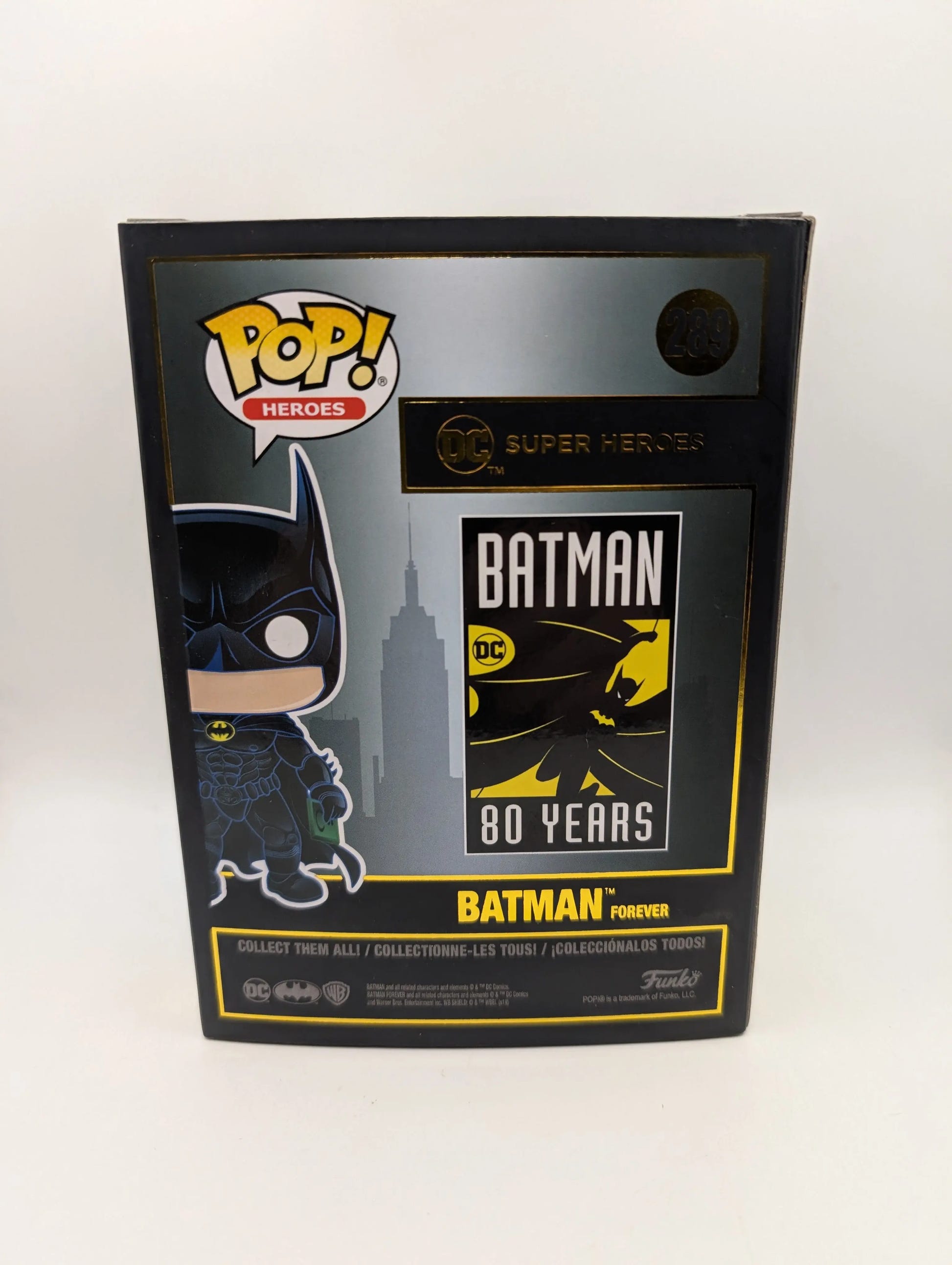 Batman Forever 289 Funko Pop Vinyl - Black Box 80 Years FRENLY BRICKS - Open 7 Days image 3