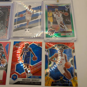 New York Knicks NBA Basketball Card Lot, Rookies, Patch, Auto, Graded, RJ Barret FRENLY BRICKS - Open 7 Days