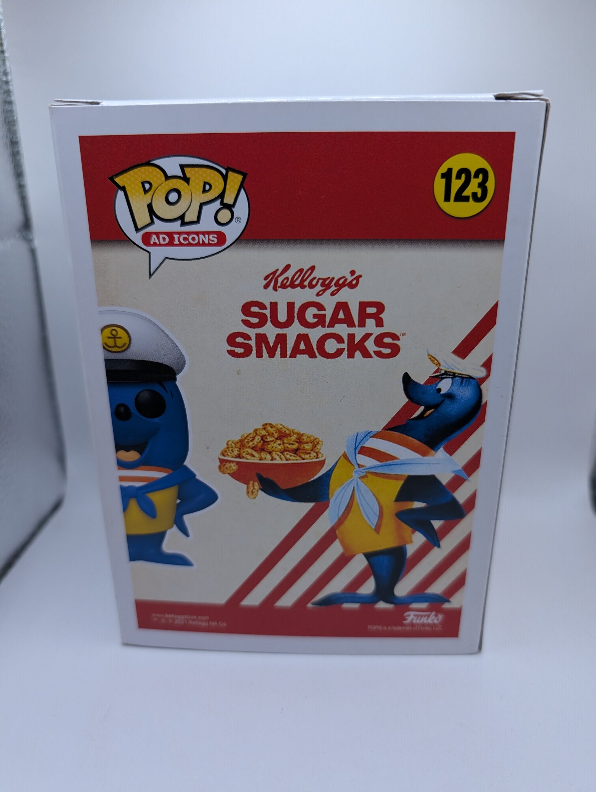 Smaxey the Seal SDCC 123 KELLOGGS Funko Pop Vinyl FRENLY BRICKS - Open 7 Days