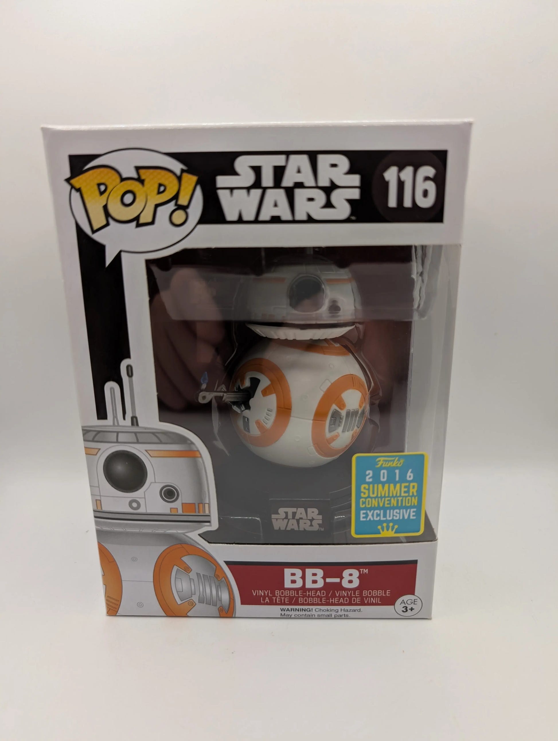 Funko Pop Vinyl BB-8 Thumbs Up Star Wars #116 2016 Summer Convention FRENLY BRICKS - Open 7 Days image 1