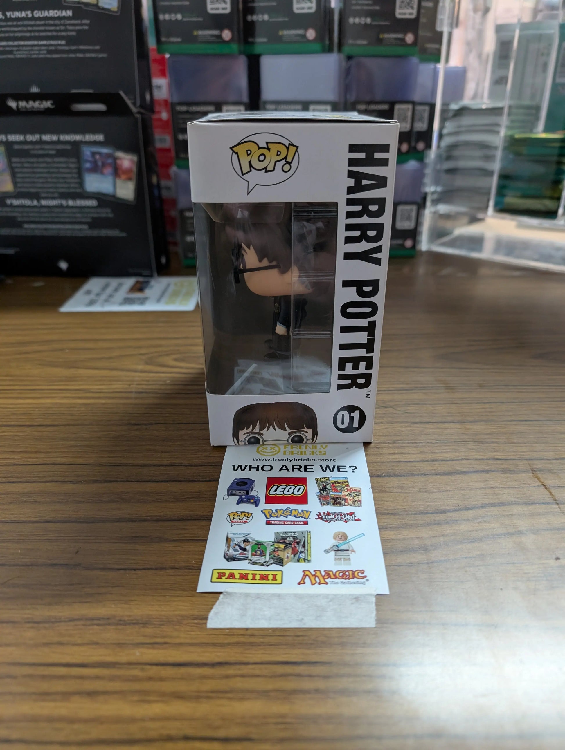 FUNKO Pop Vinyl Harry Potter #01 FRENLY BRICKS - Open 7 Days