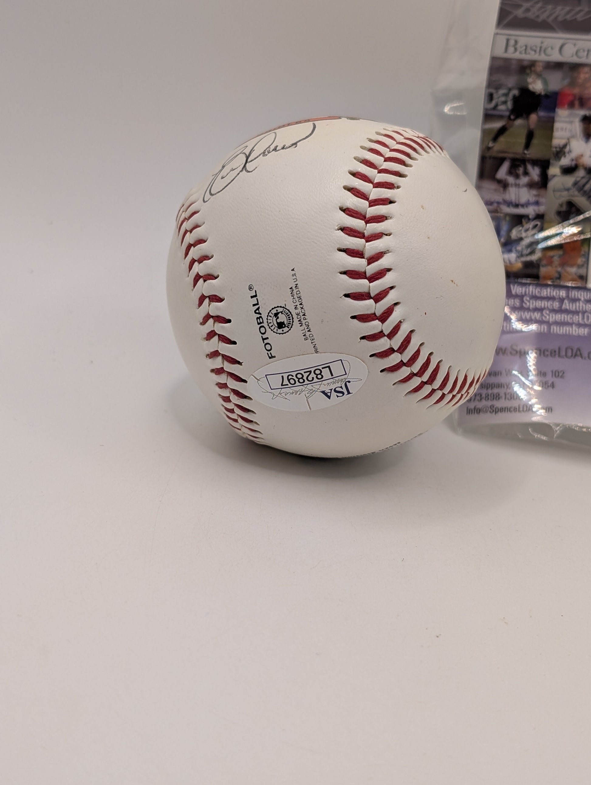 Multi Signed Baseball Brooks Robinson Eric Davis JSA Cert Authentic Orioles FRENLY BRICKS - Open 7 Days