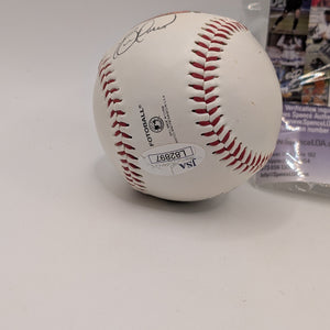 Multi Signed Baseball Brooks Robinson Eric Davis JSA Cert Authentic Orioles FRENLY BRICKS - Open 7 Days