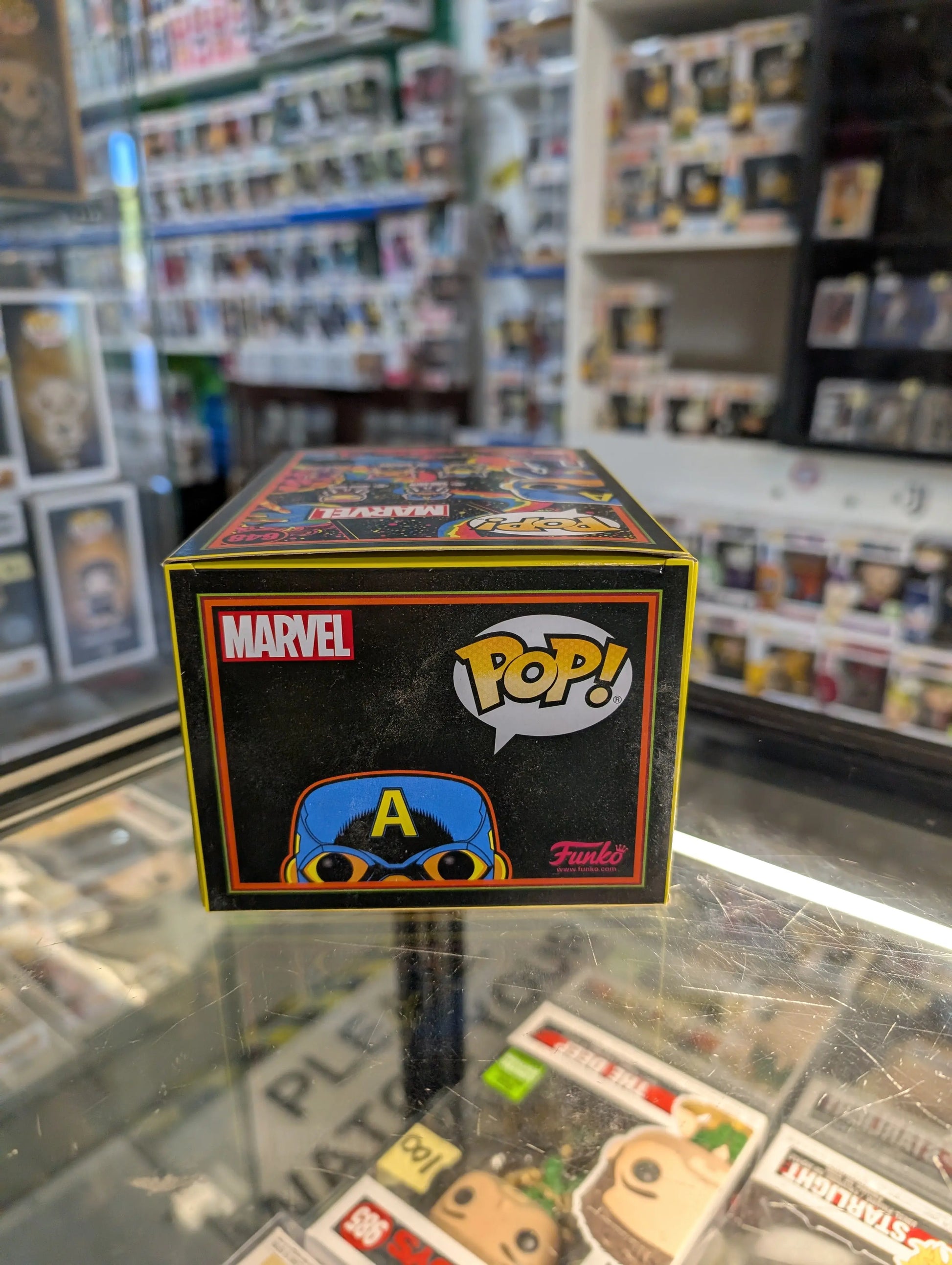 FUNKO Pop Vinyl Captain America #648 FRENLY BRICKS - Open 7 Days