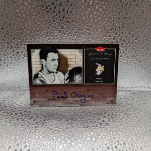 2005-06   Greats of the Game   Autographs #GGPA   Paul Arizin  Basketball FRENLY BRICKS - Open 7 Days