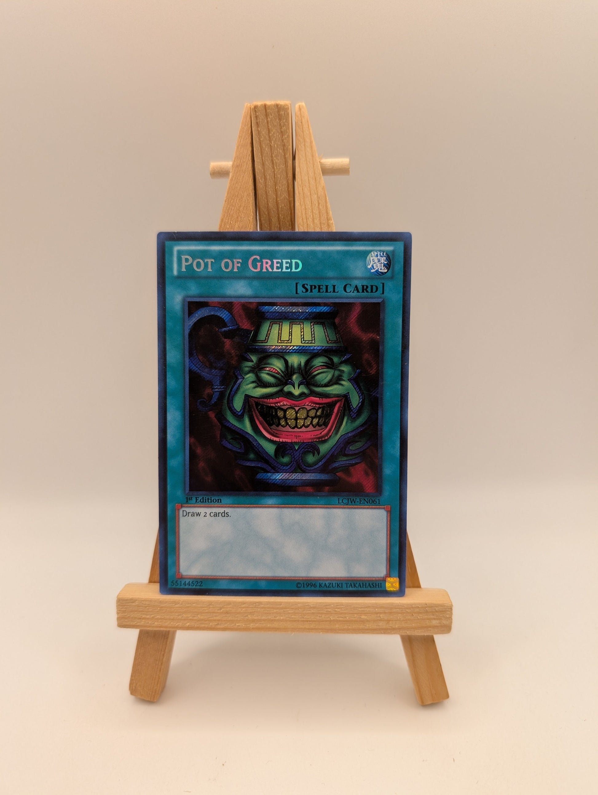 Pot of Greed - LCJW-EN061 - Secret Rare FRENLY BRICKS - Open 7 Days