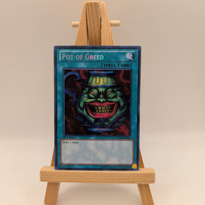 Pot of Greed - LCJW-EN061 - Secret Rare FRENLY BRICKS - Open 7 Days