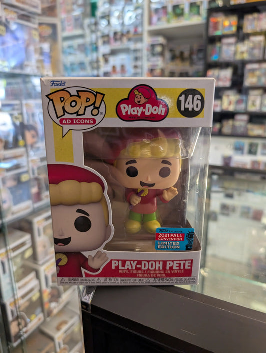 Ad Icons - Play-Doh Pete #146 Fall Convention 2021 Funko Pop Vinyl Figure FRENLY BRICKS - Open 7 Days