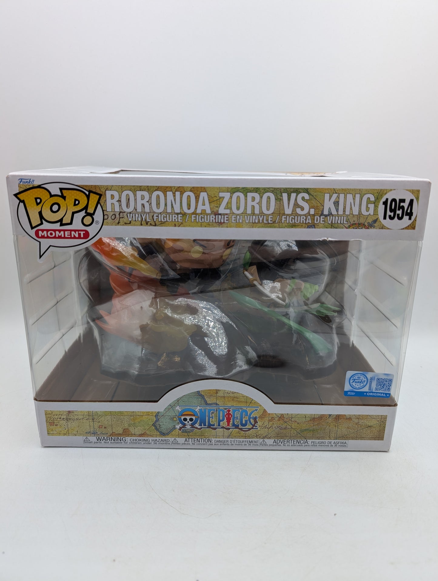 Funko Pop! One Piece Roronoa Zoro vs. King #1954 Vinyl Figure