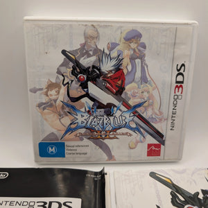 BlazBlue Continuum Shift II PAL Nintendo 3DS Used, Manual, Game, Case FRENLY BRICKS - Open 7 Days