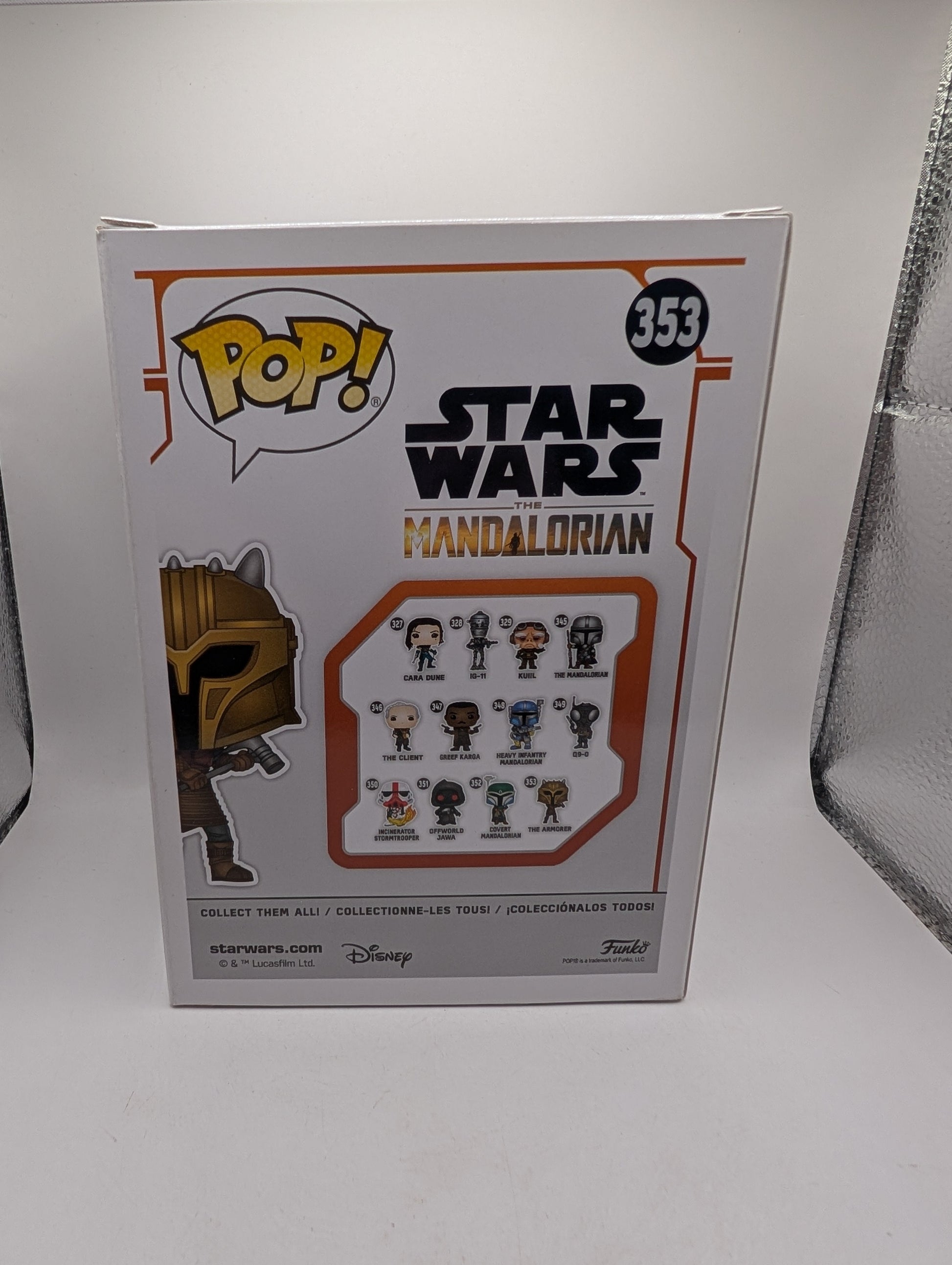 Funko The Armorer 353 Star Wars The Mandalorian Pop Figure FRENLY BRICKS - Open 7 Days